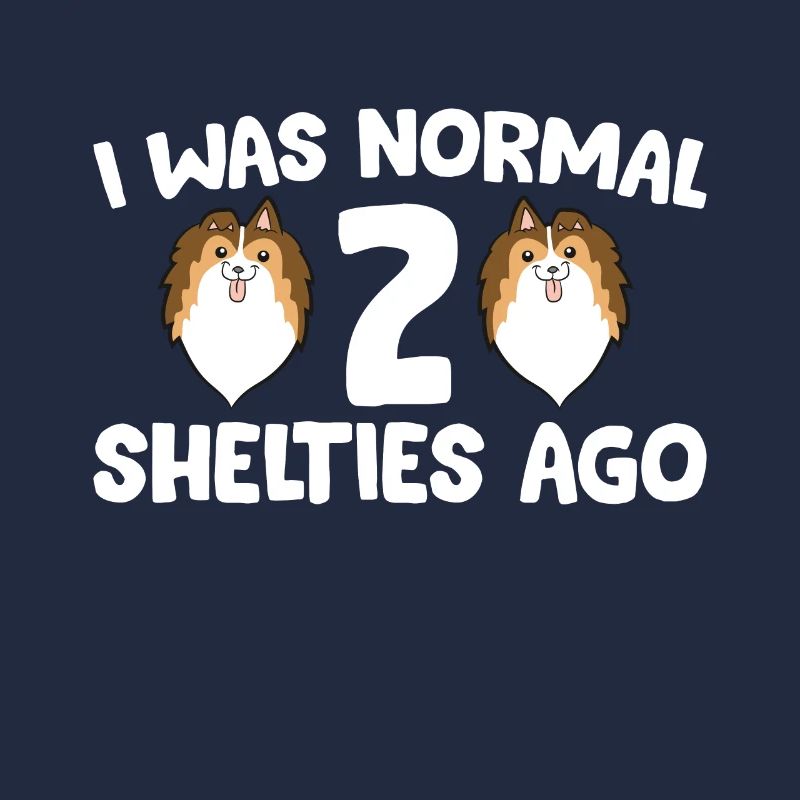 J’étais normal il y a 2 shelties