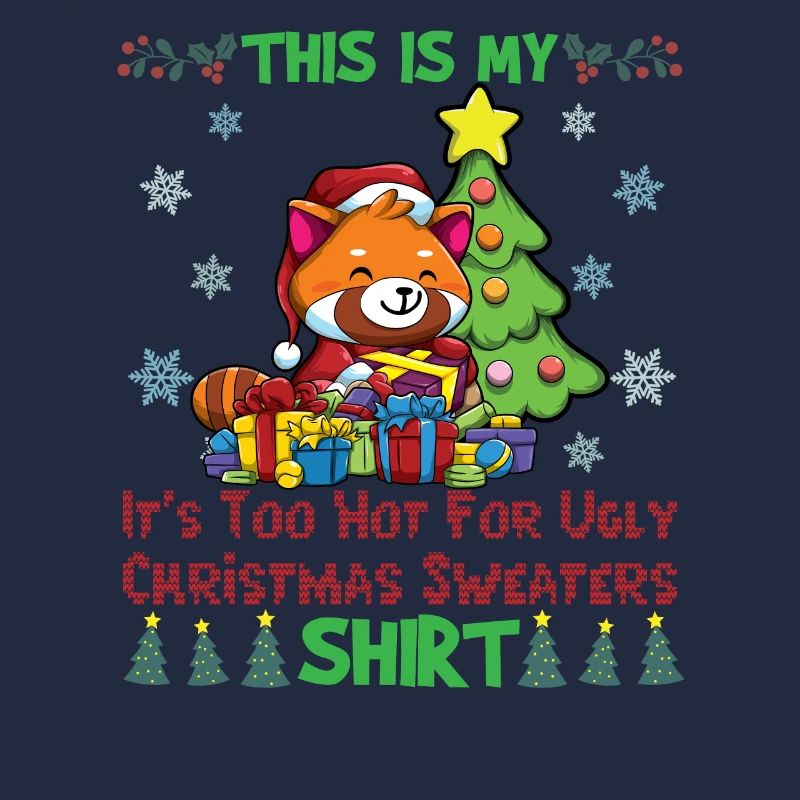 C'est mon pull de Noël il fait trop chaud pour moche