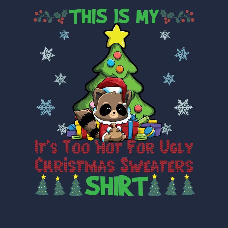 C'est mon pull de Noël il fait trop chaud pour moche