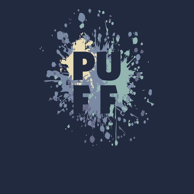 Geiler Puff Farbspritzer