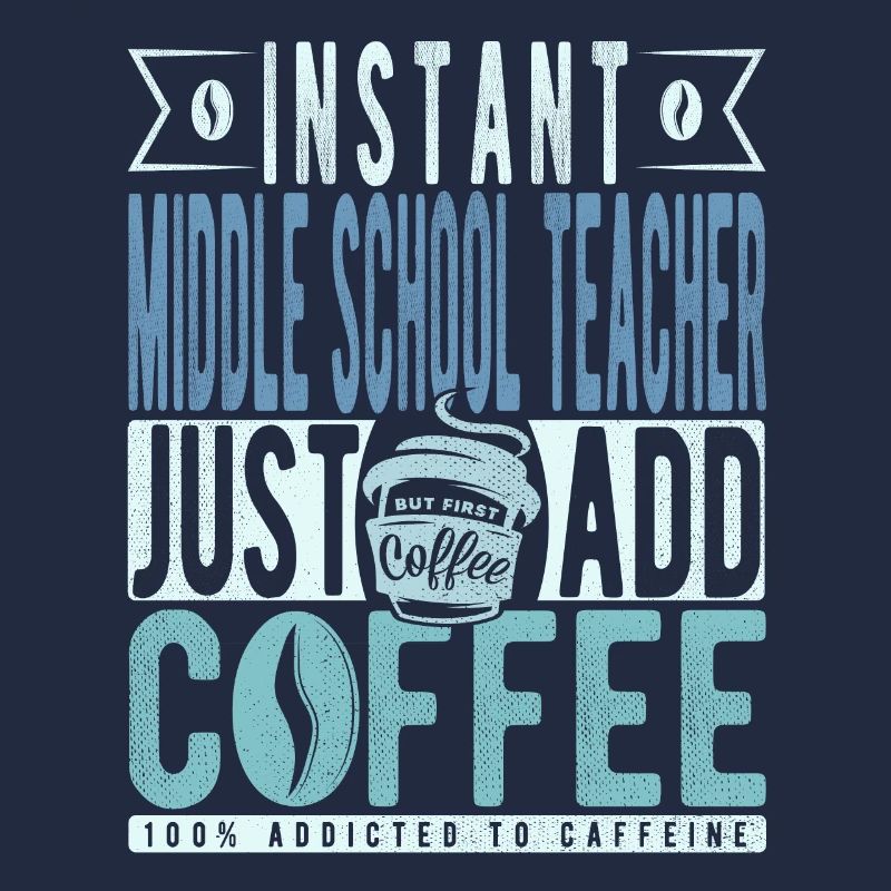 Lehrer Der Mittelschule Kaffee Spruch