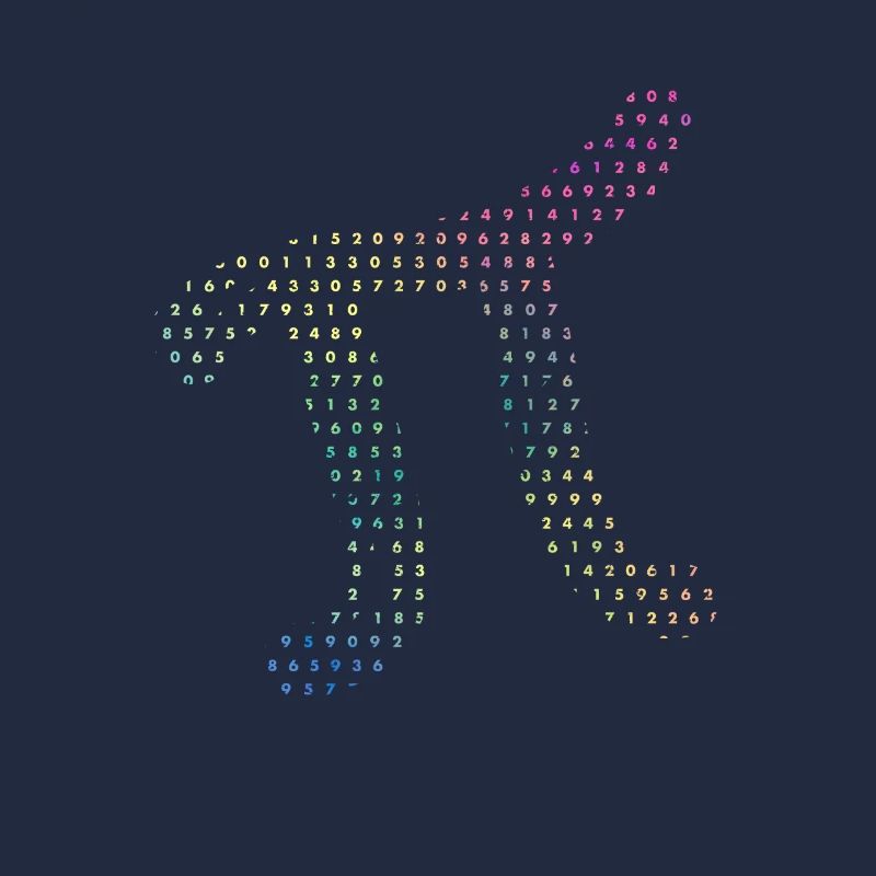 Ziffern von Pi im Quellcode Zahlen Pi Day 3.14159