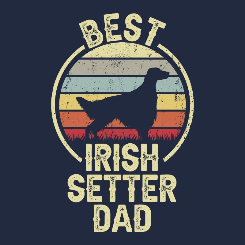 Bester Hund Dad - Irish Setter