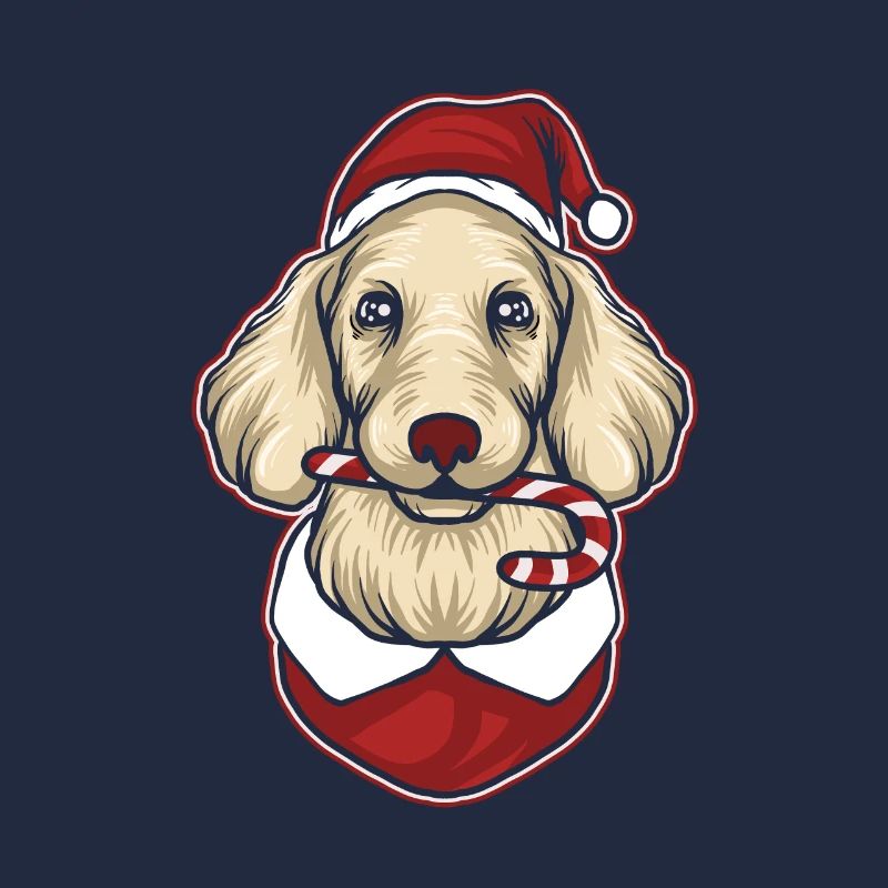 Pull de Noël moche Tshirt Chien de Noël