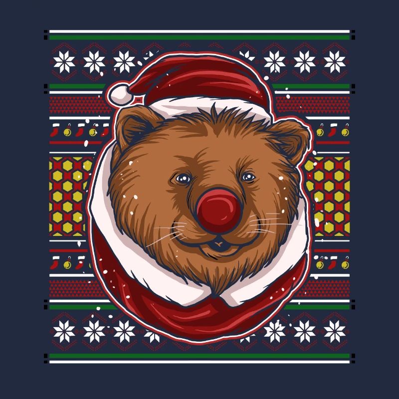 Moche pull de Noël Tshirt Ours de Noël