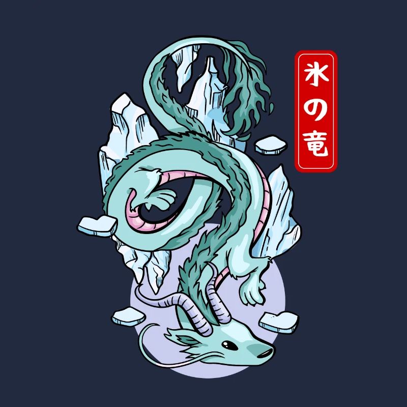Japanischer Eisdrache Elementarer Mythos