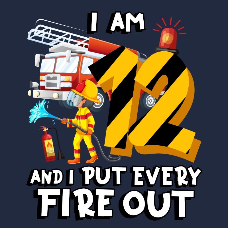 Fire engine Firefighting I am 12 years old