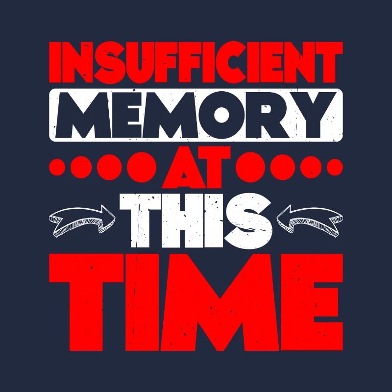 Insufficient Memory At This Time 8