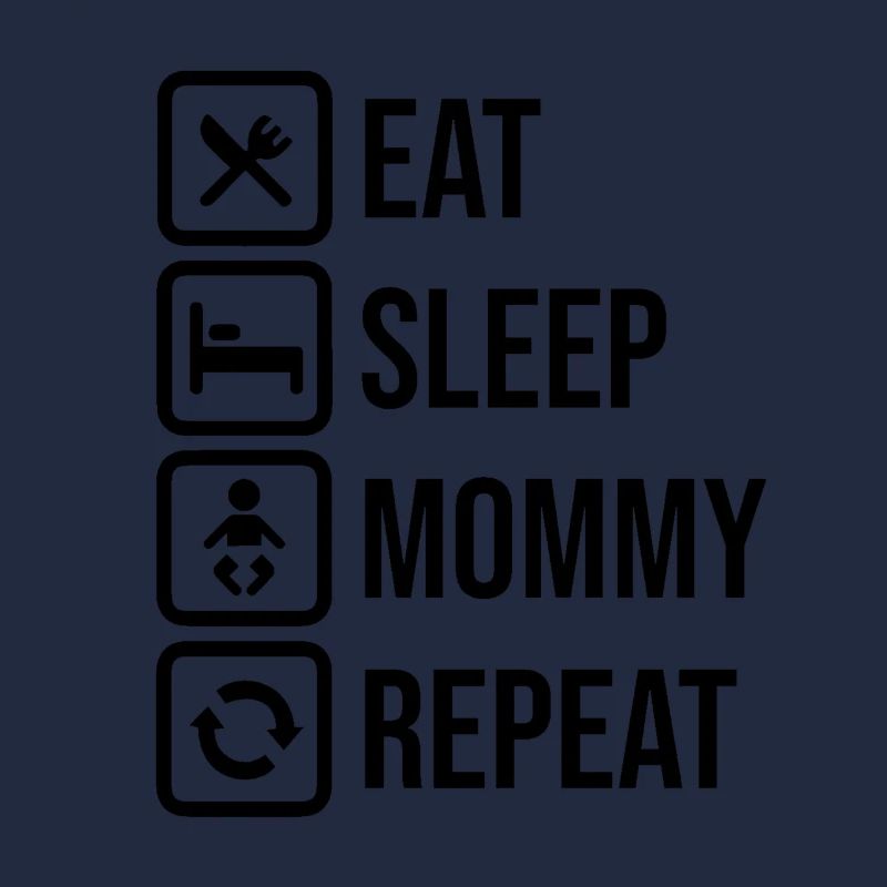 Manger Sommeil Maman Répéter