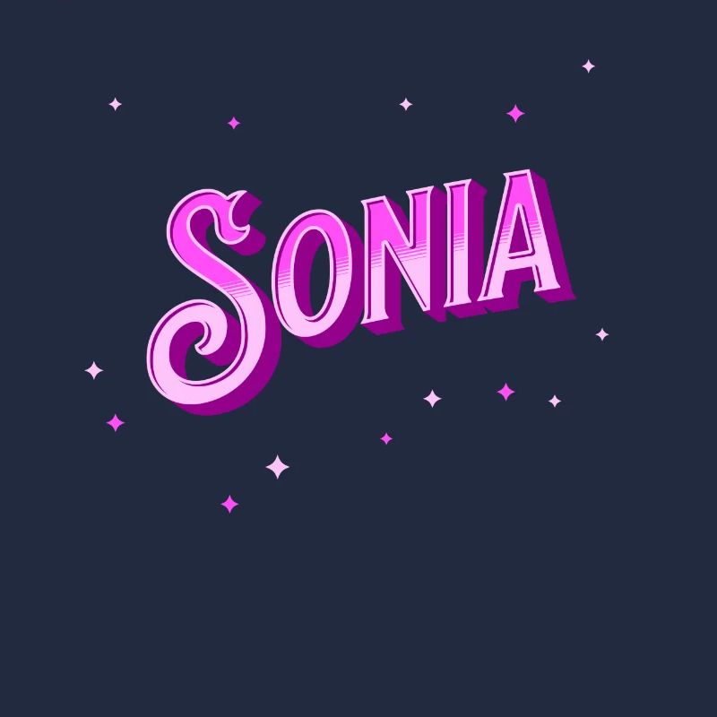 Sonia name personalized