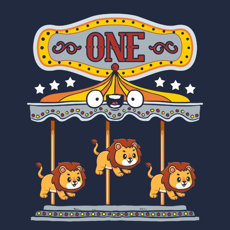 Karussell-geburtstagsfeier