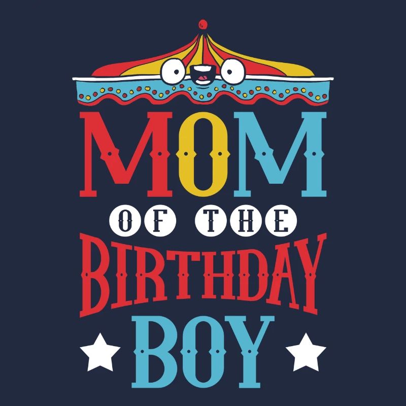 Karussell-geburtstagsfeier-mutter Des