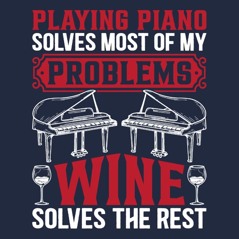 Playing Piano Solves Most Of My Problems - Keyboar