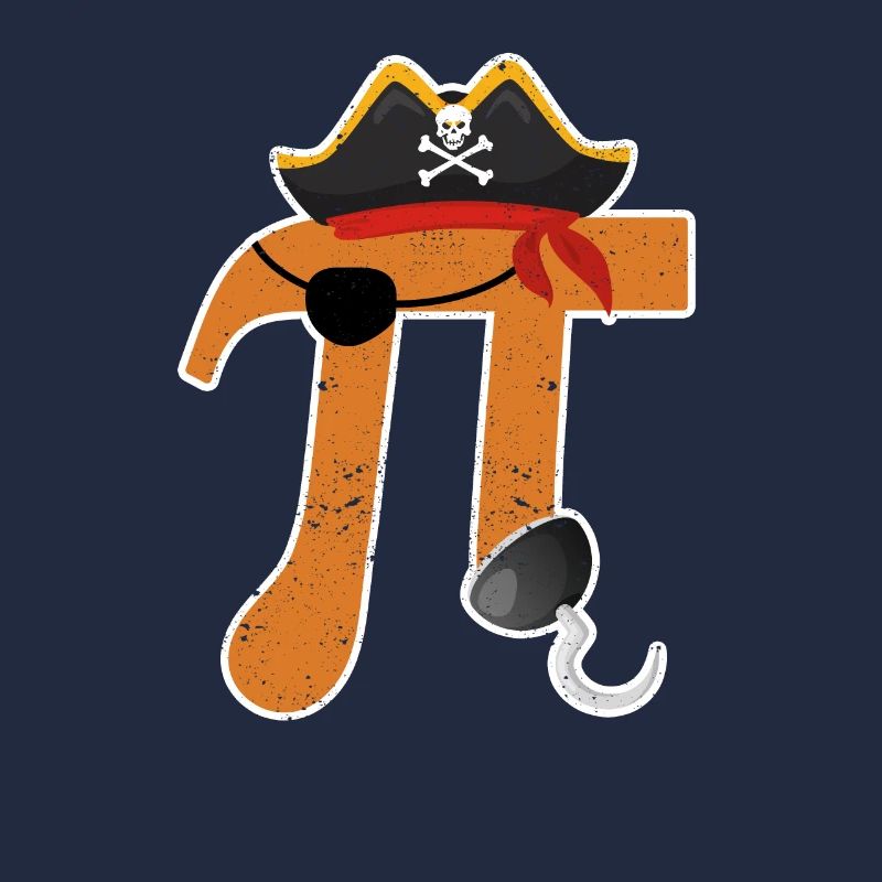 Pi Day Pirate Lovers Math Teacher Student