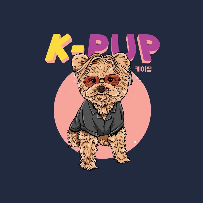 K Pop Chien Pop coréenne