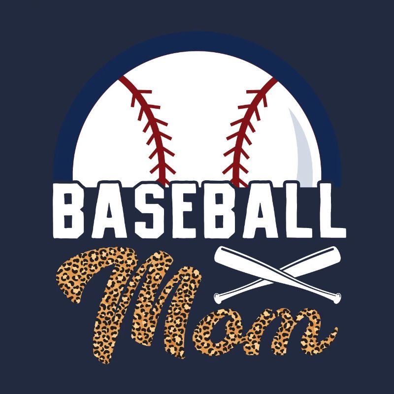 Baseball Mom Mutter Baseballspieler Muttertag
