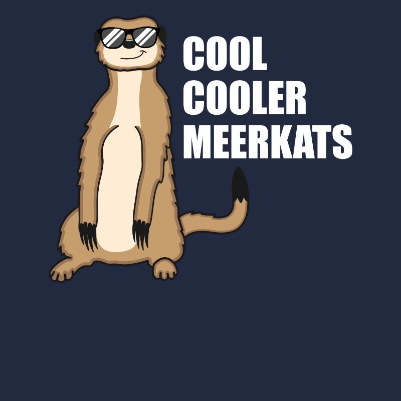 Cooles Erdmännchen Lustiger Spruch Geschenk