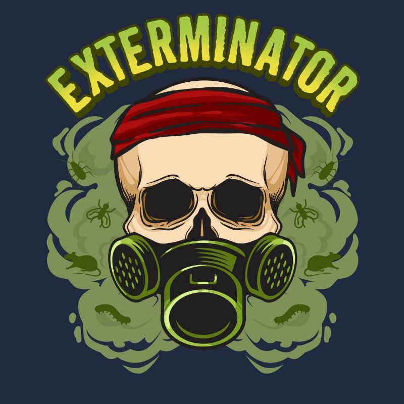 Kammerjäger-Gasmaske - Schädlingsbekämpfung