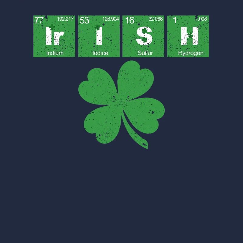 Drôle de professeur de sciences de la Saint-Patrick Irlandais