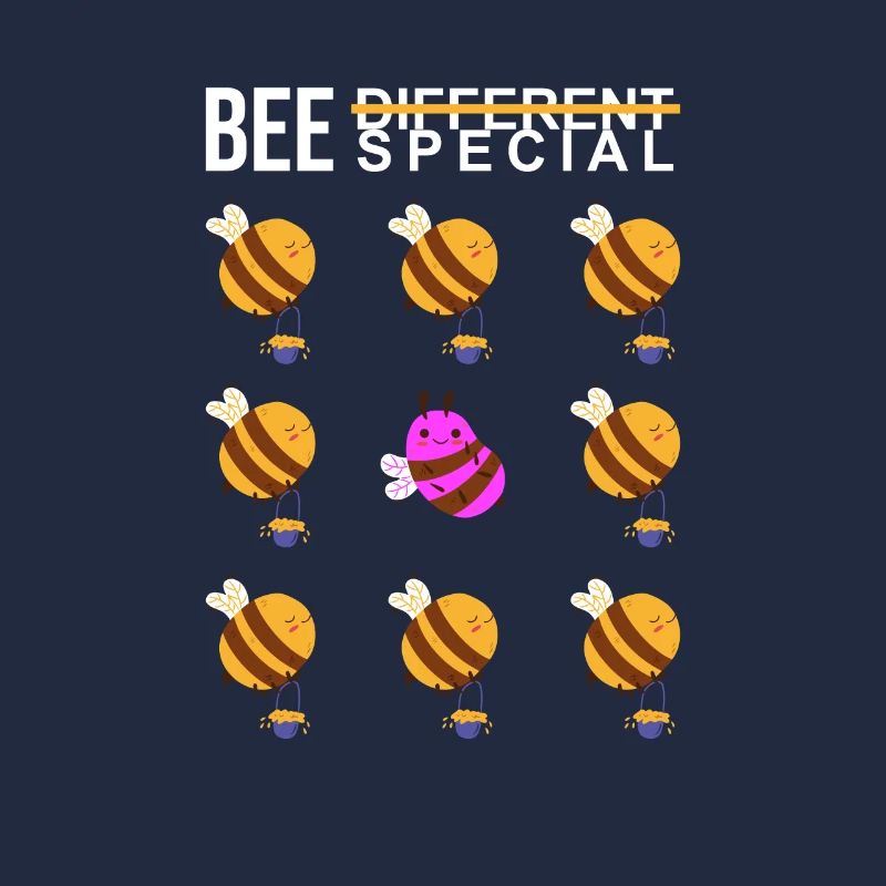 Bee special- sei anders - sei du selbst - Bienen