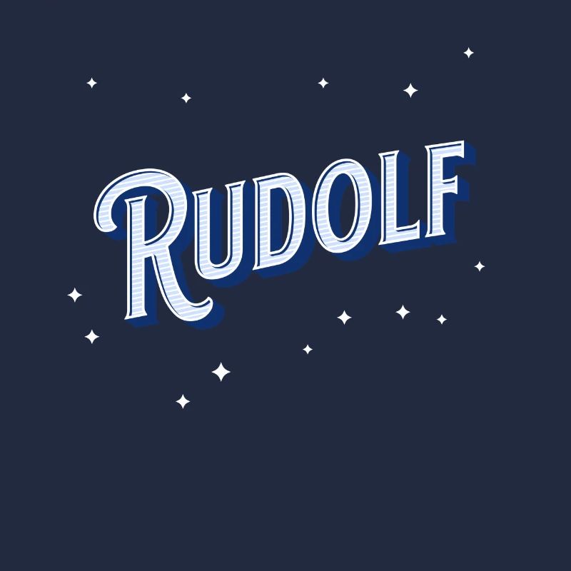 Rudolf name personalized
