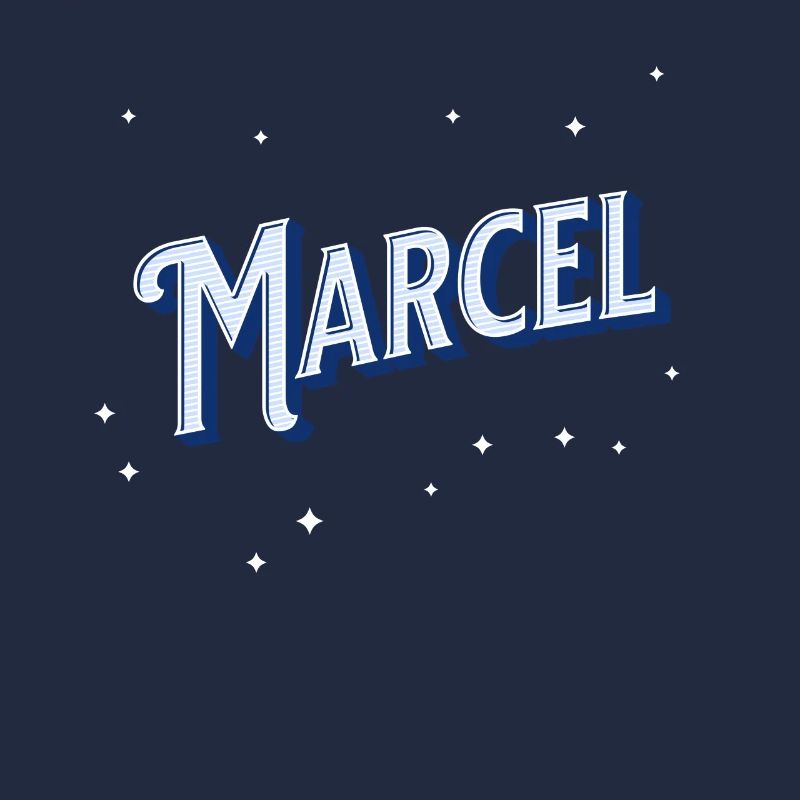 Marcel Name personalized