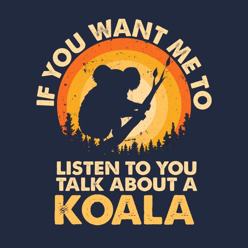 Hören Sie Sprechen Über Tier Koala