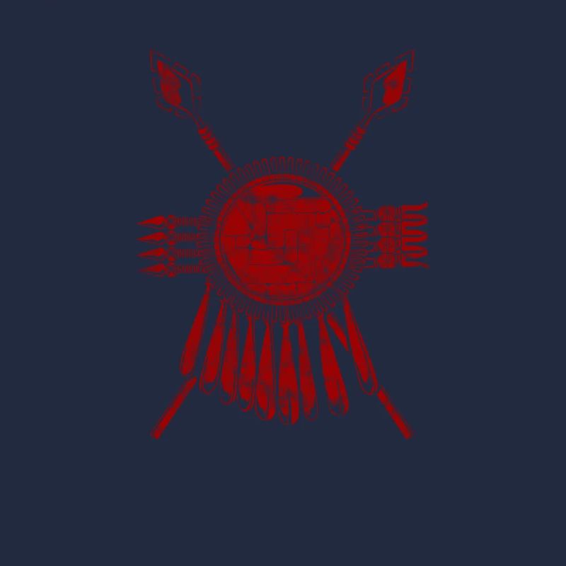 Bouclier et lance - Aztec Warriors
