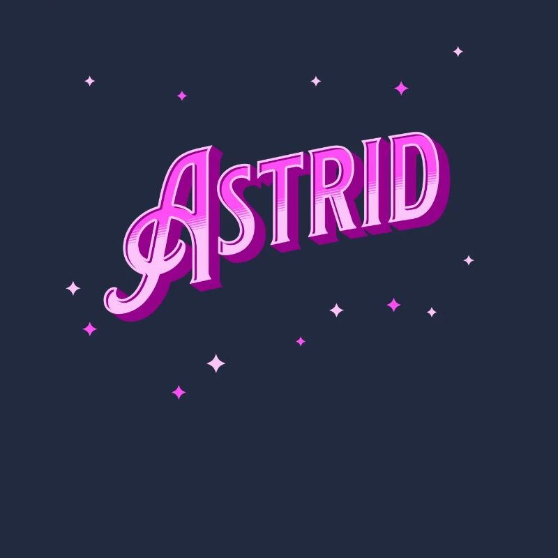 Astrid name personalized