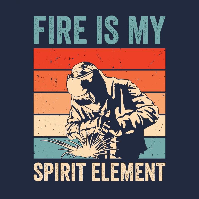 Welding Fire Spirit Element Metalworker Blacksmith