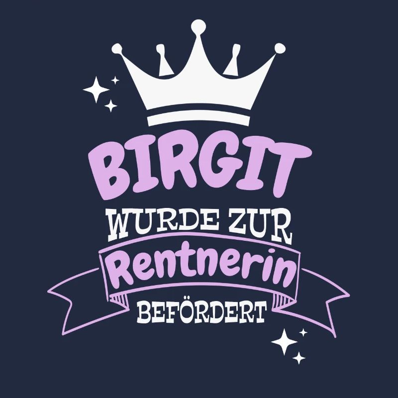 Birgit wurde zur Rentnerin befördert