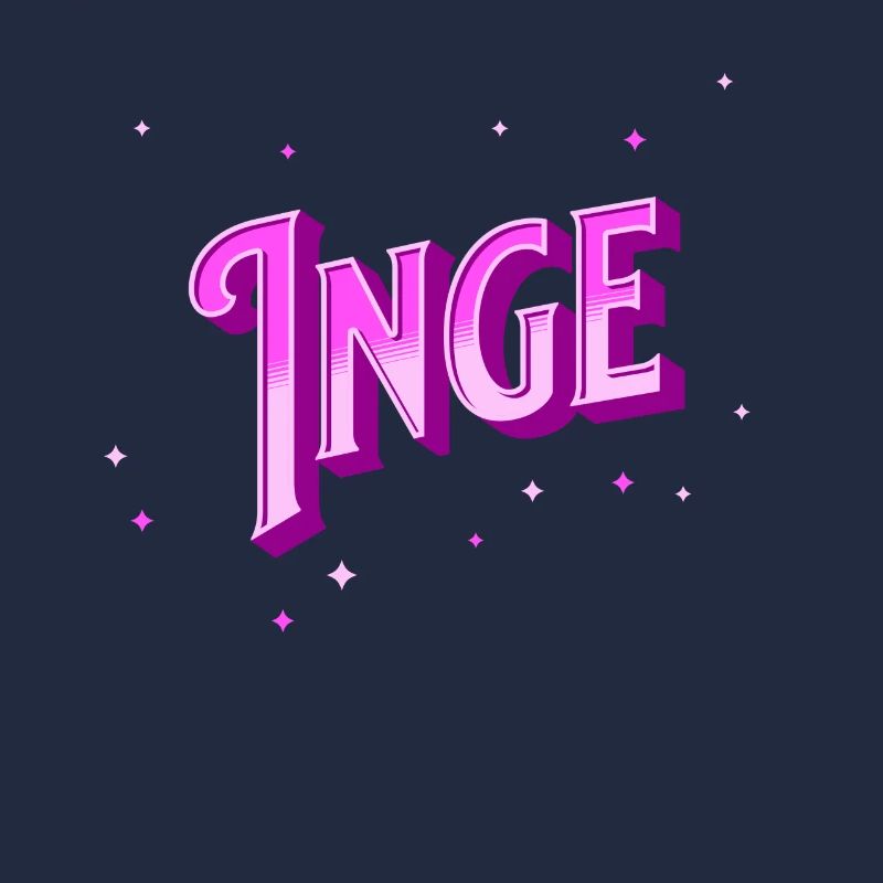 Inge name personalized