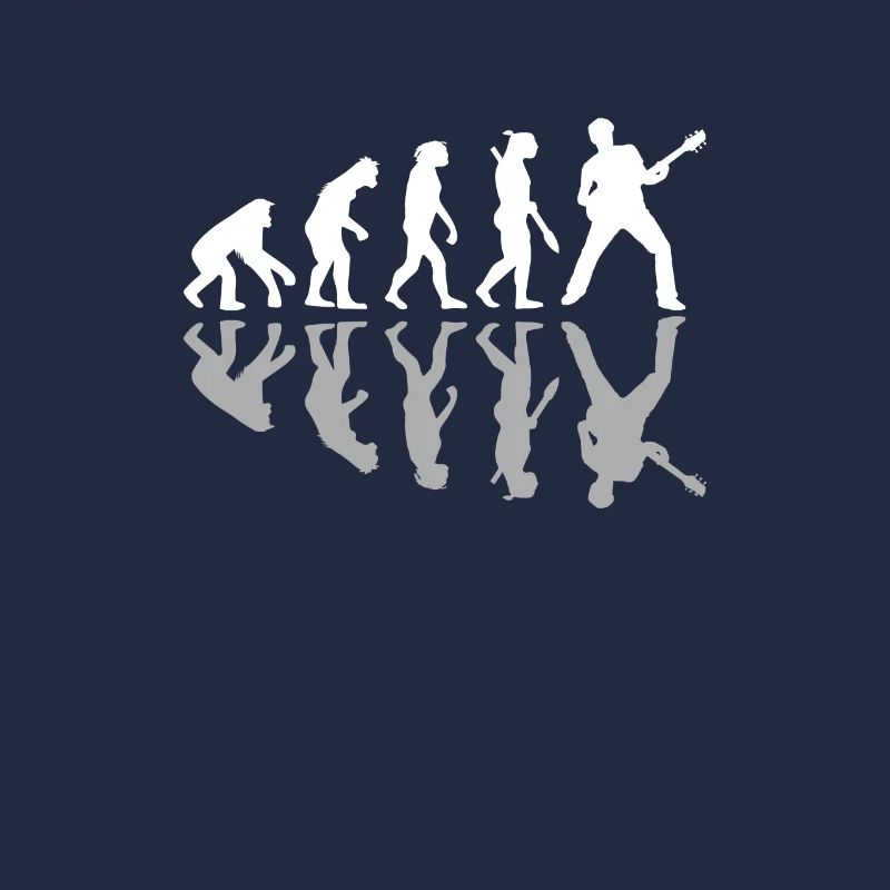 Guitariste Human Evolution Musicien Guitariste