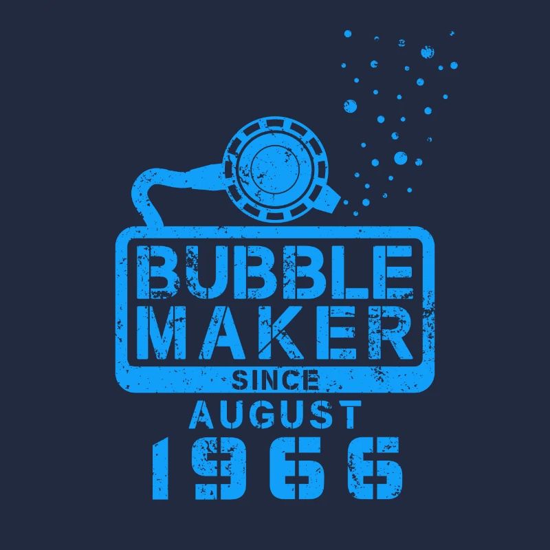 Taucher Geburtstag Bubblemaker seit August 1966