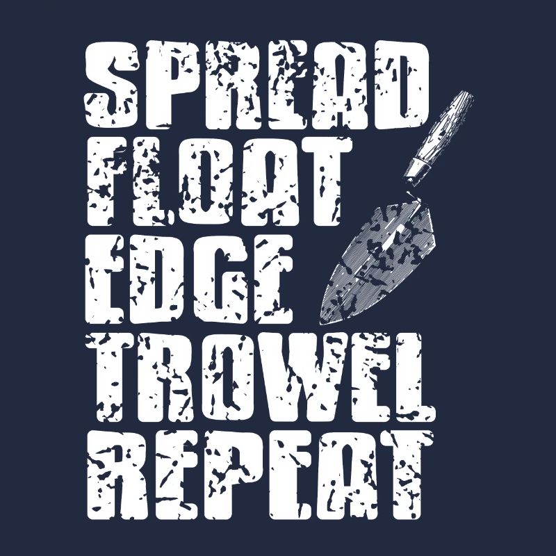 Spread Float Edge Trowel Repeat Vintage Mason