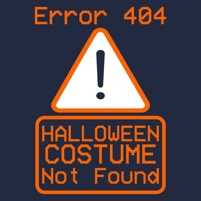 Fehler 404 Kostüm Nicht Gefunden Halloween Coding