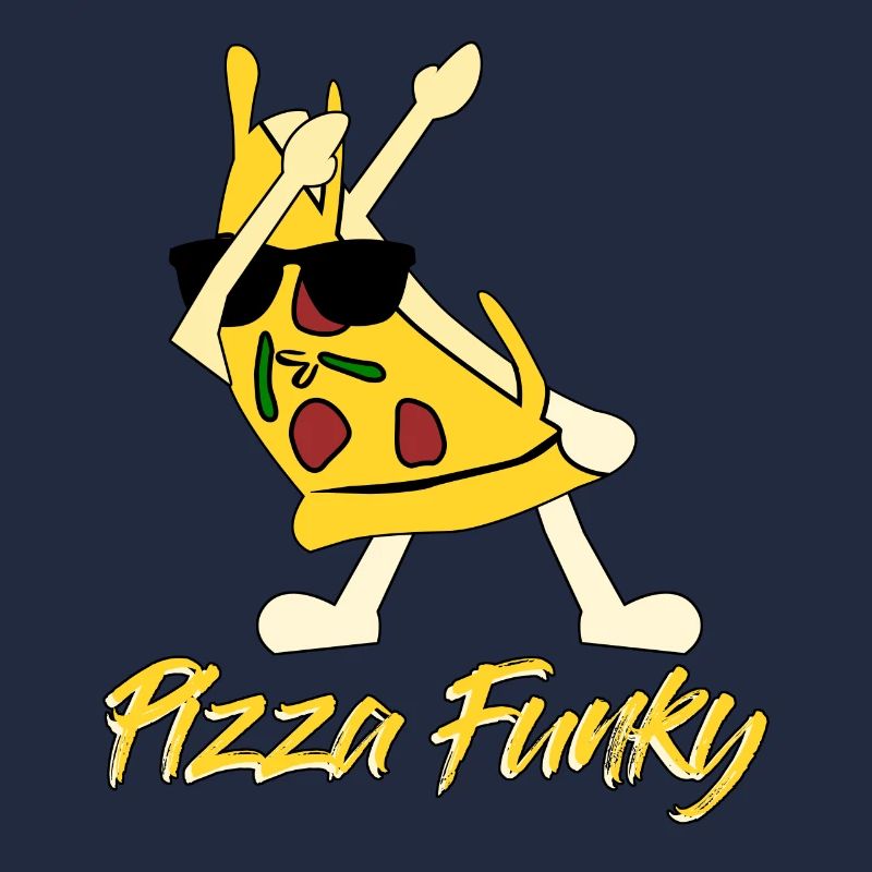 Pizza Funghi oder Funky Pizzabäcker