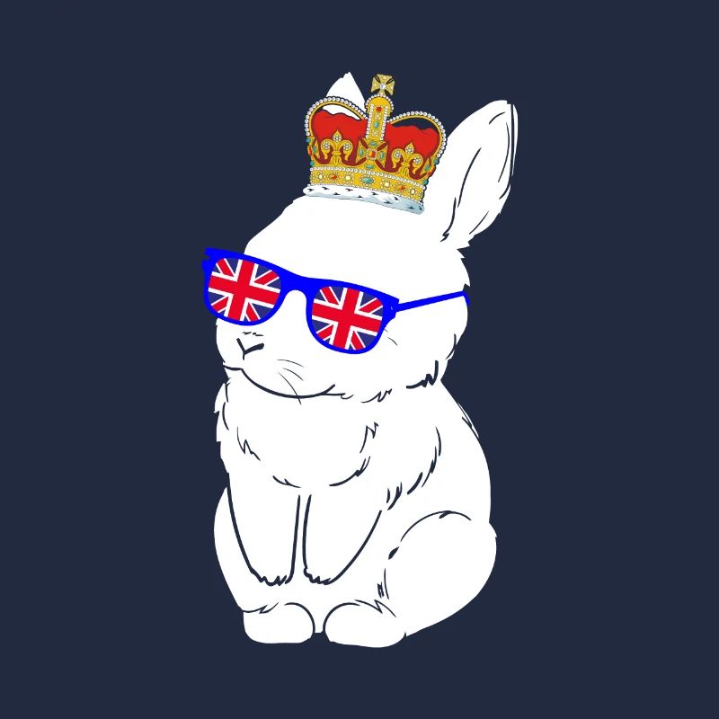 Rabbit Queen Elizabeth II British Crown