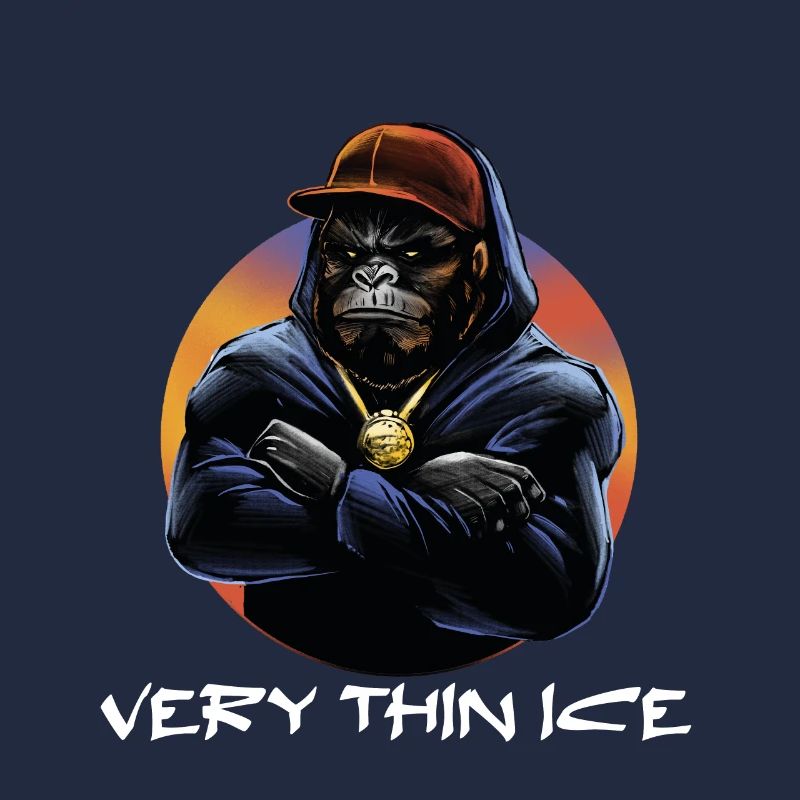 Very Thin Ice / Spruch / Kaffe Spruch