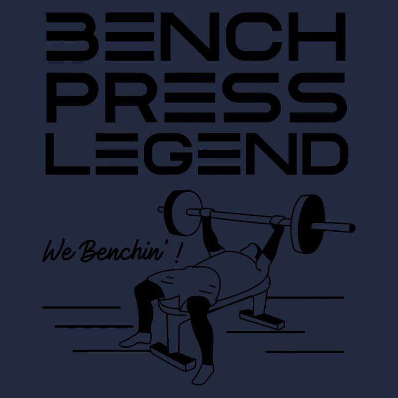 Entraînement de dynamophilie sportive Benchpress