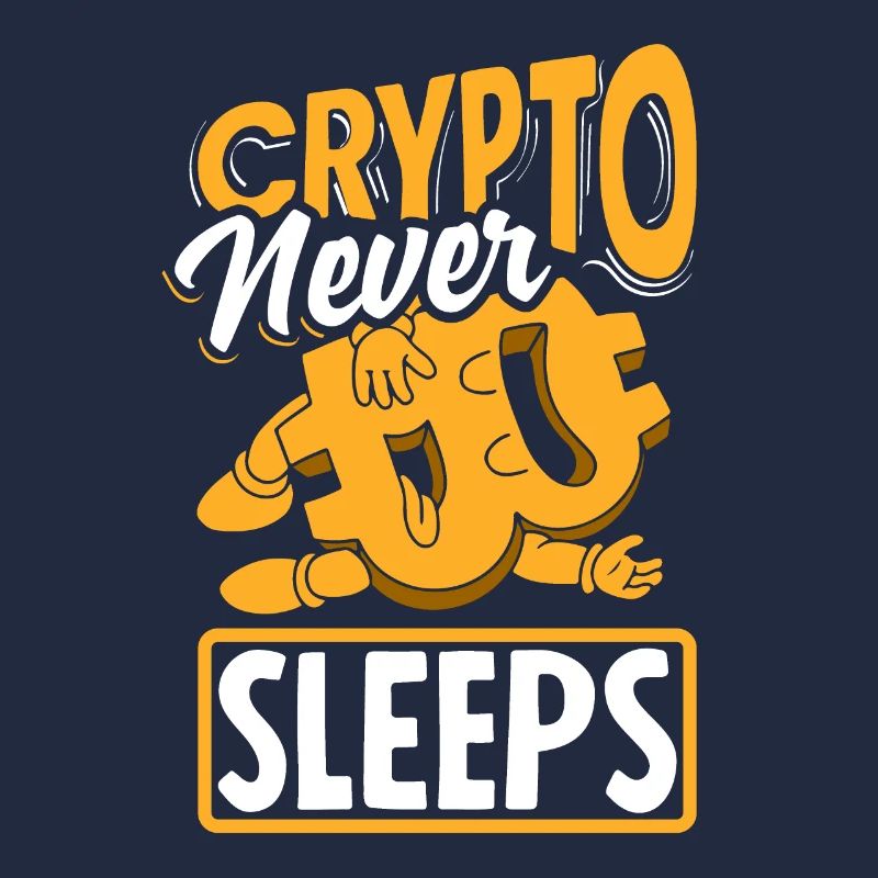 Crypto Never Sleeps Cryptocurrency BTC