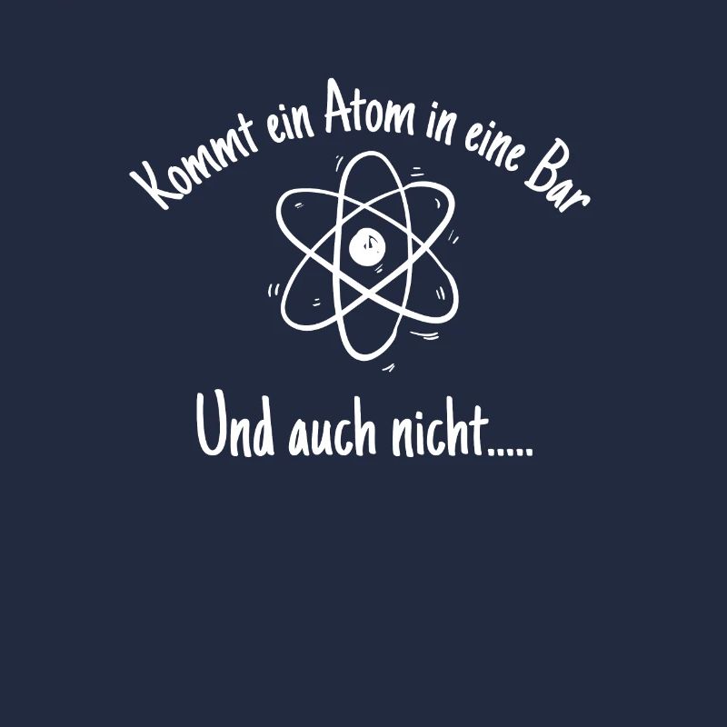 Lustiger Physik Witz Quantenphysik Atom Lehrer