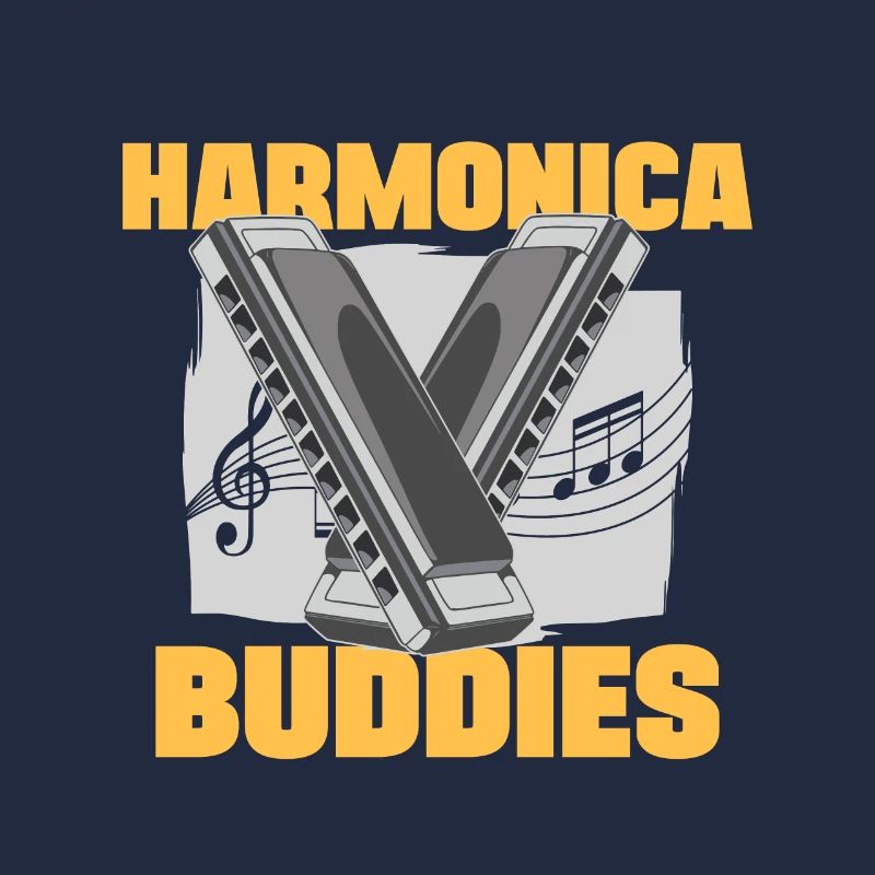 Harmonica Buddies Harmonicist Idée cadeau