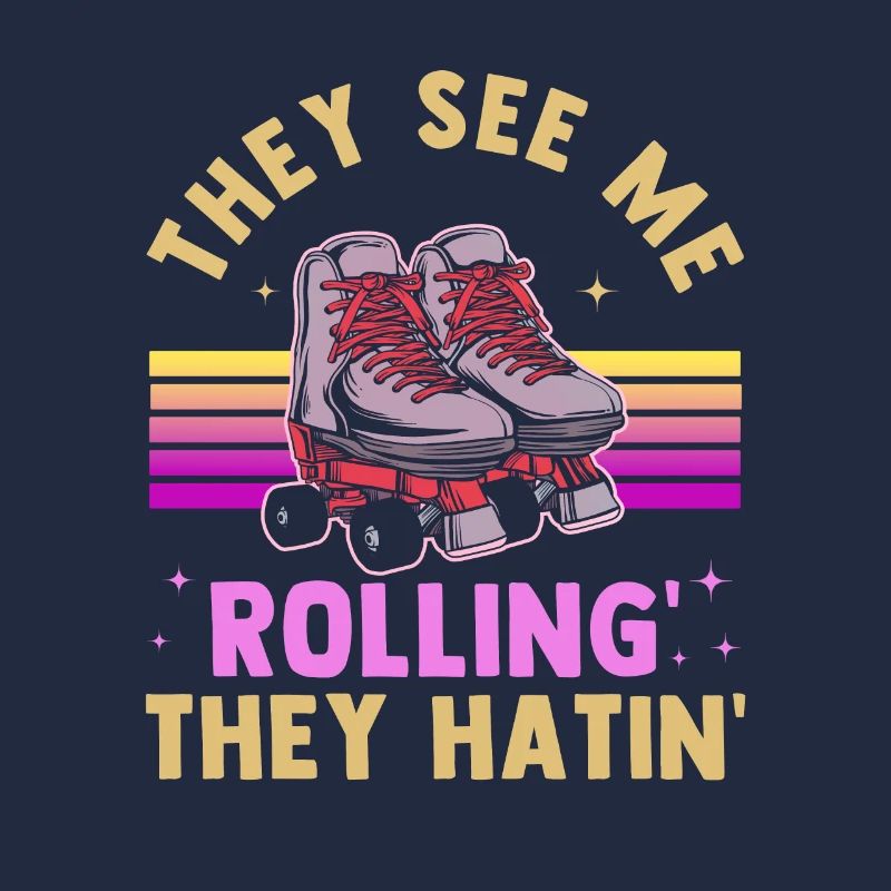 Inline Skate Cadeau Rollskates Roller 70s