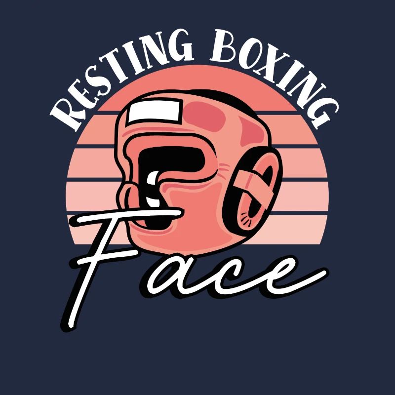 Resting boxing face