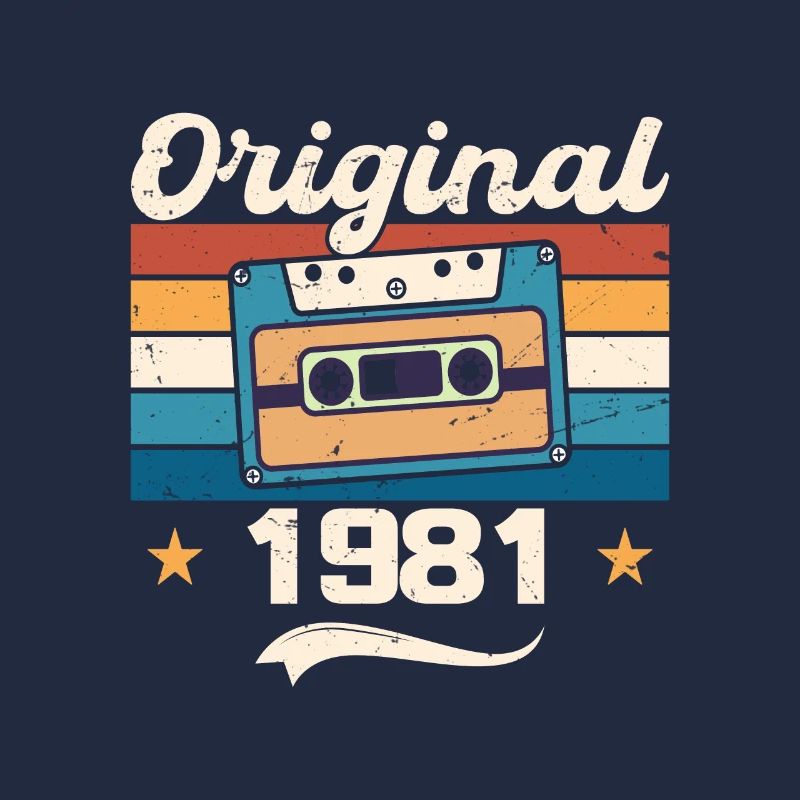 Born Gift Original 1981 Gift Idea 1981
