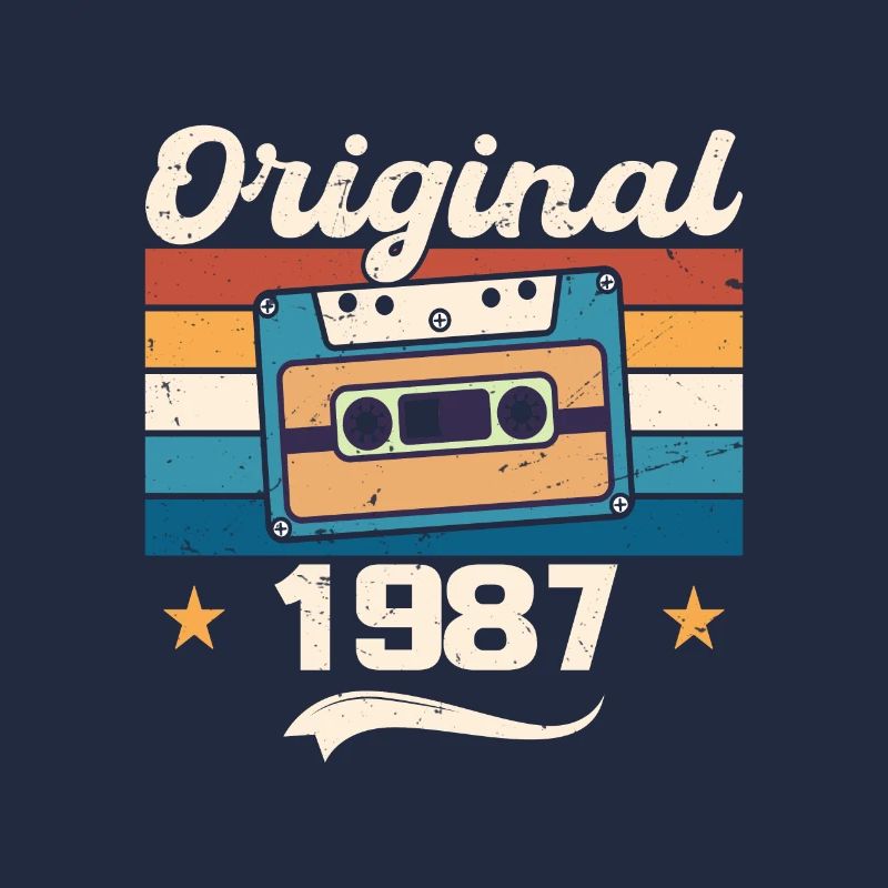 Born Gift Original 1987 Gift Idea 1987