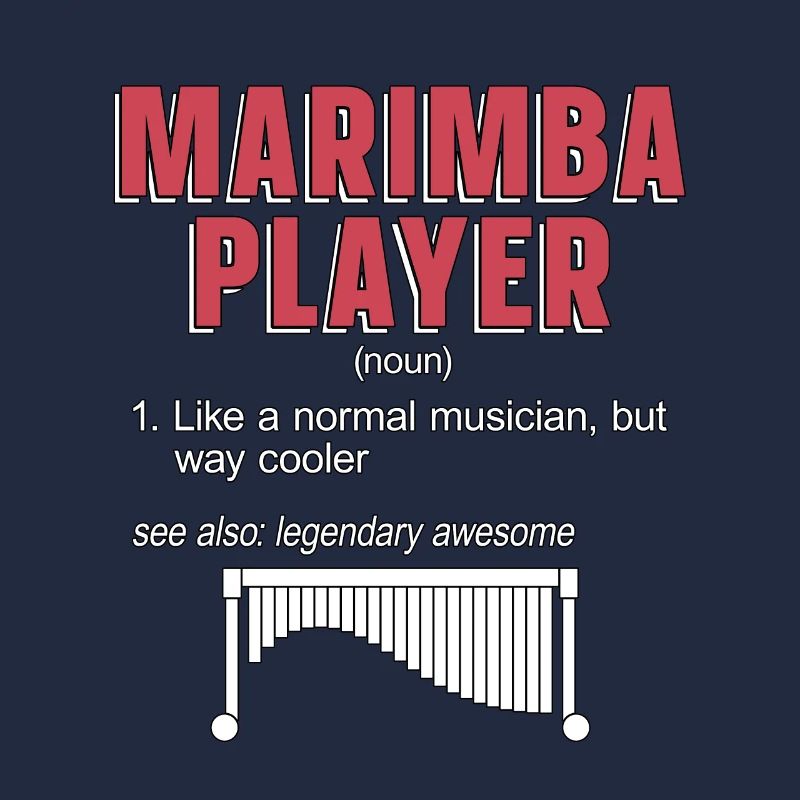 Marimba Player Like A Normal Mallets Percussion