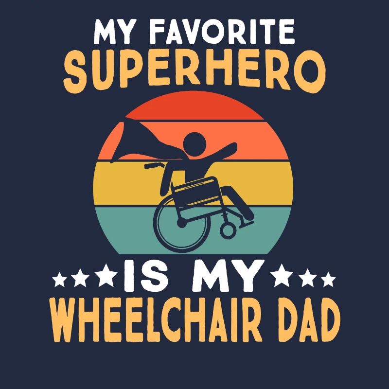Mein Lieblingssuperheld Rollstuhlfahrer Handicap