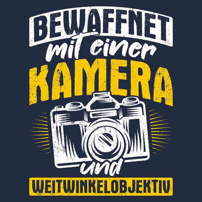 Bewaffnet mit einer KAMERA und WEITWINKELOBJEKTIV